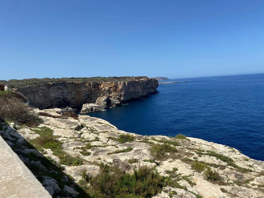 La Calma Espectacular Villa Con Jardin Y Piscina En Menorca S'Algar Exterior photo